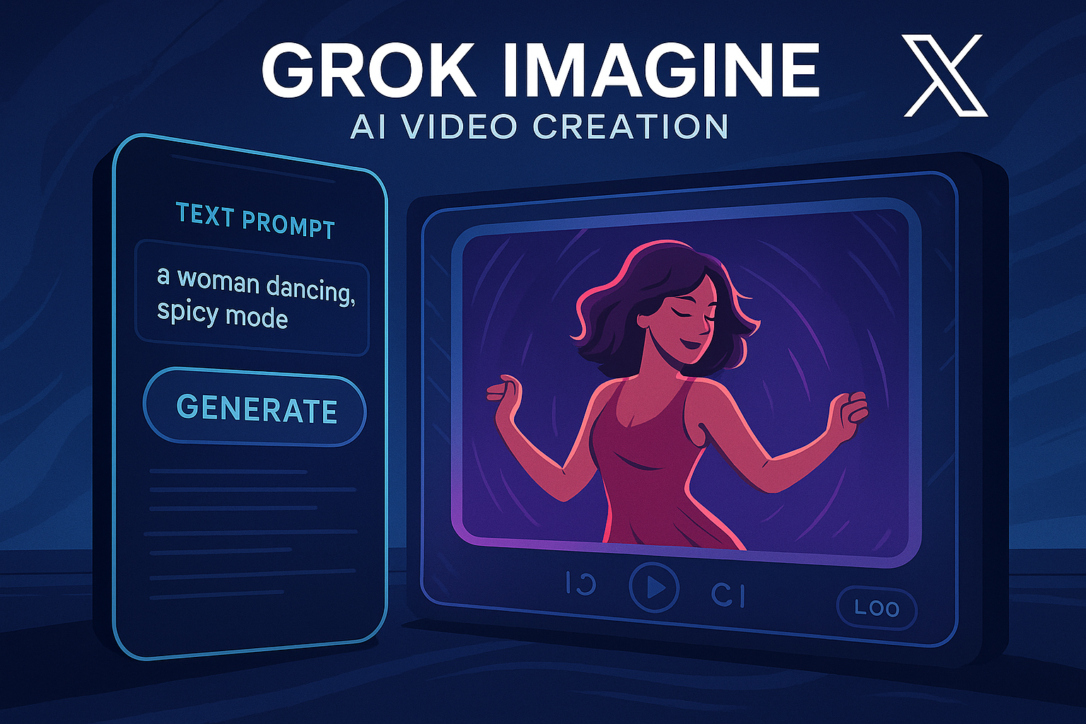 Grok Imagine Sparks Buzz as AI “Vine” with Spicy Mode